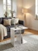 KADIMA DESIGN Beistelltisch 50x50x30 cm Holz Design Anstelltisch Sofa, in Weiß