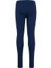 Hummel Kinder Leggings "Base Tights" in Blau