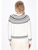 DreiMaster Maritim Women Sweater in offwhite navy