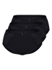 Sassa 3er Pack high waist brief in Black