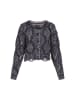 myMo ROCKS Women Cardigan in navy offwhite