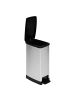 5five Simply Smart Mülleimer PLAST in Grau, 23,5 cm
