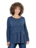 Ulla Popken Longsleeve in tintenblau