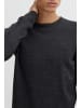BLEND Strickpullover Pullover in Grau