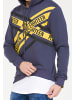 PLUS EIGHTEEN Herren Kapuzenpullover in Petrol