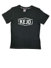 KEJO T-Shirt 500A3MXOS0XMT Schwarz