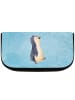 Mr. & Mrs. Panda Waschtasche Pinguin mHerzieren ohne Spruch in Eisblau