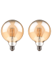 Butlers LED-Glühlampe BRIGHT LIGHT 2er-Set in Durchsichtig