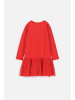 Coccodrillo Kleid in rot