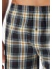Schiesser Boxershorts Web in Grau / schwarz / ocker