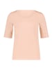 CARTOON Basic Shirt mit Rundhalsausschnitt in Salmon