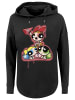 F4NT4STIC Oversized Hoodie Powerpuff Girls Cheerleaders in schwarz