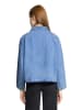 AMBER & JUNE Jeansjacke mit aufgesetzten Taschen in Middle Blue Melange