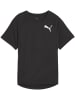 Puma T-Shirt "Y CROSS THE LINE TEE 3.0" in Schwarz