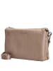 Mandarina Duck Mellow Leather - Umhängetasche 28 cm (dress blue) in warm taupe