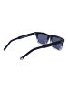 Hally & Son Männer Sonnenbrille Rechtwinklig Blau