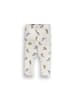 Coccodrillo Baumwoll-Leggings mit langem Bein in ecru