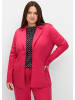 sheego Sweatblazer in sorbet pink