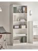 Beliani Bücherregal ZEHNA in Weiß - (W) 80 x (H) 195 x (L) 40 cm