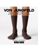 von Jungfeld Tennissocken CASUAL CLASSIC in Dark Brown