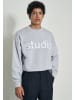 Studio Seidensticker Sweatshirt Oversized in Grau
