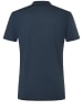 super.natural Merino Poloshirt in blau