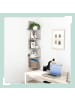 relaxdays Eckregal in Hellbraun - (B)20 x (H)125 x (T)20 cm