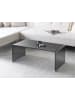 Beliani Couchtisch KENDALL in Schwarz - (W) 50 x (H) 40 x (L) 100 cm