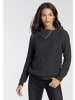 Laura Scott Strickpullover in dunkelgrau