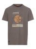 Camel Active T-Shirt mit Print aus nachhaltigem Organic Cotton in Grau