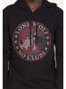 PLUS EIGHTEEN Herren Kapuzenpullover in Schwarz