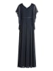 Vera Mont Abendkleid im Glitzer-Look in Dunkelblau/Grau