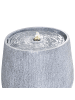 Beliani Gartenbrunnen CASCATA in Grau - (W) 38 x (H) 33 x (L) 38 cm