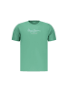 Pepe Jeans Grünes Baumwoll-T-Shirt