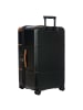 BRIC`s Bellagio Trunk - 4-Rollen-Trolley 80 cm recycelt (cream) in black/tan