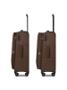 Stratic taska 4 Rollen Trolley M 65 cm mit Dehnfalte coffee