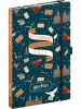 NOTIQUE Planbook Notizbuch 2027 mit Gummiband in Harry Potter - 13 x 21 cm