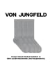 von Jungfeld Tennissocken Einfarbige Classics in Heather Grey