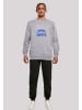 F4NT4STIC Sweatshirt Retro Car Japanese Streetstyle in grau meliert