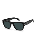 David Beckham Männer Sonnenbrille Quadratisch Schwarz