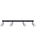 Nice Lamps Plafond SOLARA 4L schwarz/chrom H 22