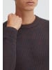 INDICODE Strickpullover IDValerio 35662MM  modischer Feinstrick Pullover in dunkelblau