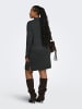 ONLY Carmakoma Strickkleid in Dark Grey Melange