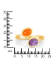 Rafaela Donata Ring Sterling Silber Amethyst in gelbgold
