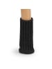 relaxdays 24 x Stuhlbeinsocken in Schwarz - (H)8,5 x Ø 2,5 cm