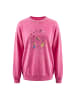 myMo Women Sweatshirt in Fuchsia