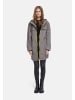 Marikoo Kurzmantel Trüffelbonbon 16 in Grey