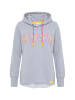 LAURASØN Sweatshirt in grau melange