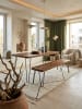 KADIMA DESIGN Esszimmer BAGLI Sitzbank Massiv-Holz 180 x 45 x 40 cm in Massivholz