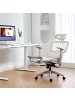 HOMCOM Bürostuhl in Beige 66L x 64B x 122H cm